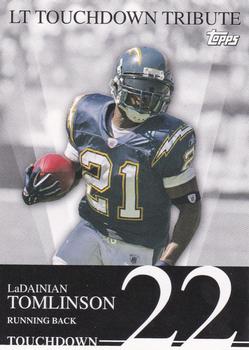 2007 Topps - LT Touchdown Tribute #22 LaDainian Tomlinson Front