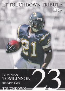 2007 Topps - LT Touchdown Tribute #23 LaDainian Tomlinson Front