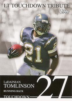 2007 Topps - LT Touchdown Tribute #27 LaDainian Tomlinson Front