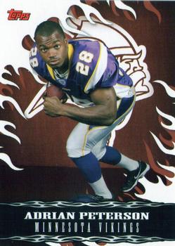 2007 Topps - Red Hot Rookies #3 Adrian Peterson Front