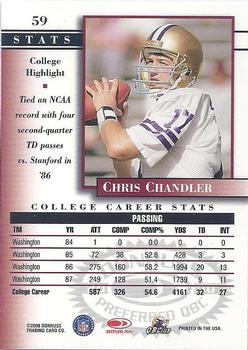 2000 Donruss Preferred #59 Chris Chandler Back