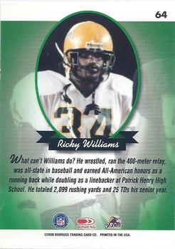 2000 Donruss Preferred #64 Ricky Williams Back