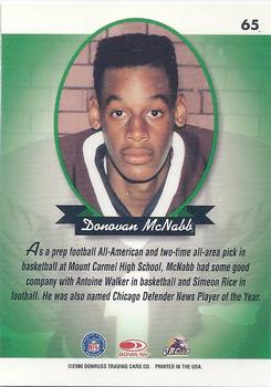 2000 Donruss Preferred #65 Donovan McNabb Back