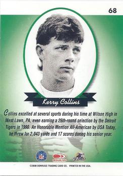 2000 Donruss Preferred #68 Kerry Collins Back