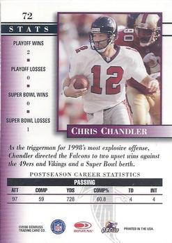 2000 Donruss Preferred #72 Chris Chandler Back