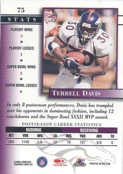 2000 Donruss Preferred #75 Terrell Davis Back