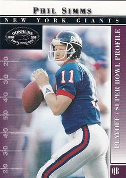 2000 Donruss Preferred #89 Phil Simms Front