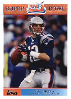 2007 Topps Super Bowl XLI Card Show #6 Tom Brady Front
