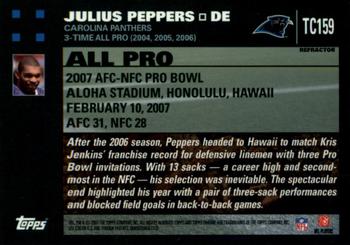 2007 Topps Chrome - Blue Refractors #TC159 Julius Peppers Back