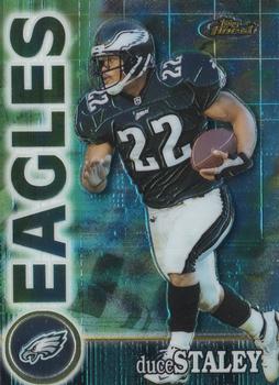 2000 Finest #125 Duce Staley Front