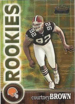 2000 Finest #150 Courtney Brown Front