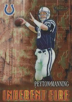 2000 Finest #175 Peyton Manning / Chad Pennington Front