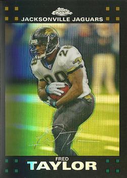 2007 Topps Chrome - Refractors #TC14 Fred Taylor Front