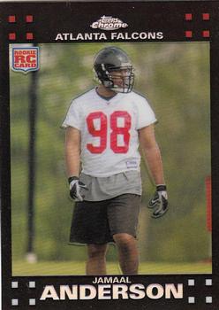 2007 Topps Chrome - Refractors #TC230 Jamaal Anderson Front