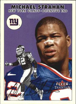 2000 Fleer Tradition #104 Michael Strahan Front