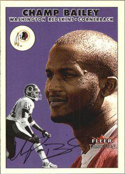 2000 Fleer Tradition #149 Champ Bailey Front