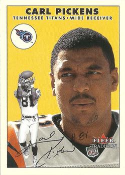 2000 Fleer Tradition #180 Carl Pickens Front