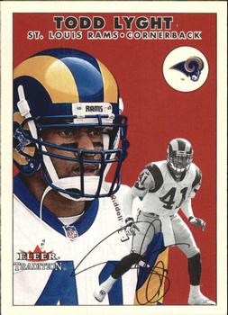 2000 Fleer Tradition #276 Todd Lyght Front
