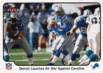 2000 Fleer Tradition #376 Detroit Launches Air War Against Carolina Front