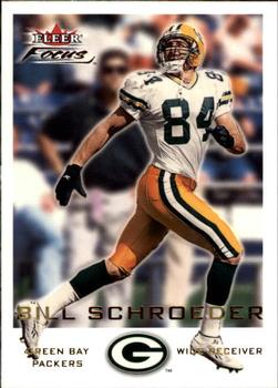 2000 Fleer Focus #61 Bill Schroeder Front