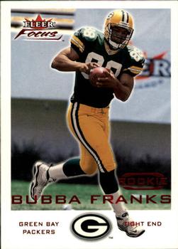 2000 Fleer Focus #211 Bubba Franks Front