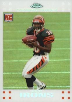 2007 Topps Chrome - White Refractors #TC185 Kenny Irons Front