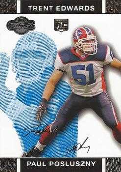 2007 Topps Co-Signers - Changing Faces Gold Blue #98 Paul Posluszny / Trent Edwards Front