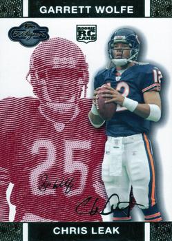 2007 Topps Co-Signers - Changing Faces Gold Red #54 Chris Leak / Garrett Wolfe Front
