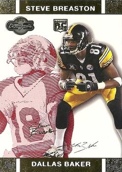 2007 Topps Co-Signers - Changing Faces Gold Red #92 Dallas Baker / Steve Breaston Front