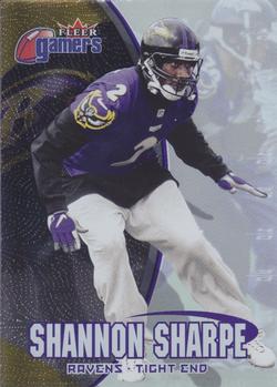 2000 Fleer Gamers #45 Shannon Sharpe Front