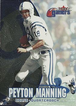 2000 Fleer Gamers #18 Peyton Manning Front