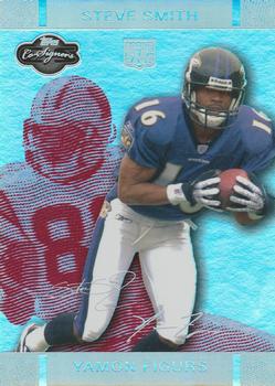 2007 Topps Co-Signers - Changing Faces Holosilver Red #81 Yamon Figurs / Steve Smith Front
