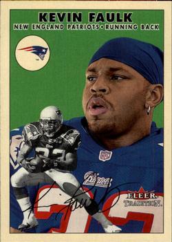 2000 Fleer Tradition Glossy #9 Kevin Faulk Front