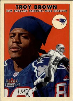 2000 Fleer Tradition Glossy #40 Troy Brown Front