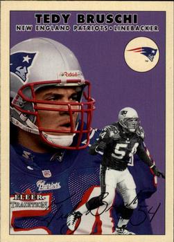 2000 Fleer Tradition Glossy #48 Tedy Bruschi Front