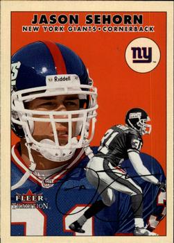 2000 Fleer Tradition Glossy #56 Jason Sehorn Front