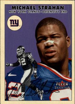2000 Fleer Tradition Glossy #104 Michael Strahan Front