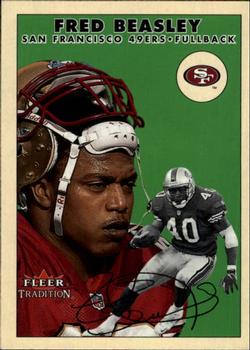 2000 Fleer Tradition Glossy #128 Fred Beasley Front