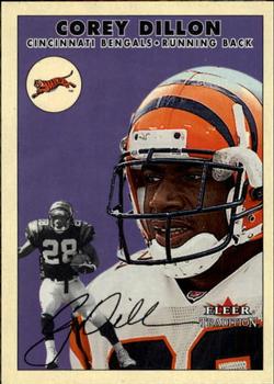2000 Fleer Tradition Glossy #153 Corey Dillon Front