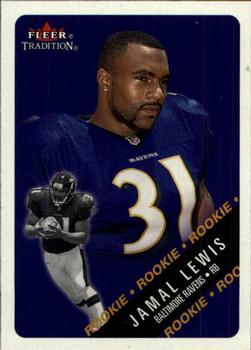 2000 Fleer Tradition Glossy #306 Jamal Lewis Front
