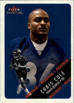 2000 Fleer Tradition Glossy #313 Chris Cole Front