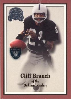 2000 Fleer Greats of the Game #17 Cliff Branch Front