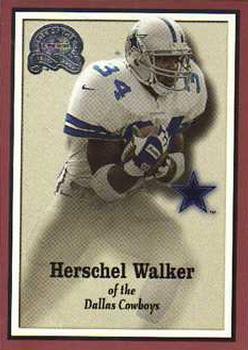 2000 Fleer Greats of the Game #48 Herschel Walker Front