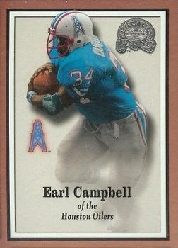 2000 Fleer Greats of the Game #52 Earl Campbell Front