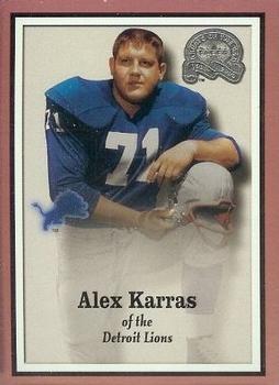2000 Fleer Greats of the Game #73 Alex Karras Front