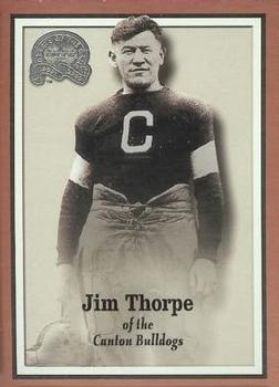 2000 Fleer Greats of the Game #81 Jim Thorpe Front