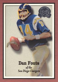 2000 Fleer Greats of the Game #13 Dan Fouts Front