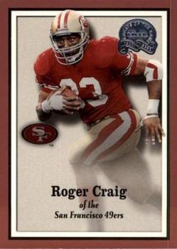 2000 Fleer Greats of the Game #21 Roger Craig Front