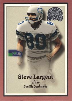 2000 Fleer Greats of the Game #24 Steve Largent Front