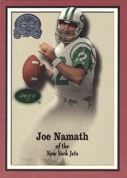 2000 Fleer Greats of the Game #30 Joe Namath Front